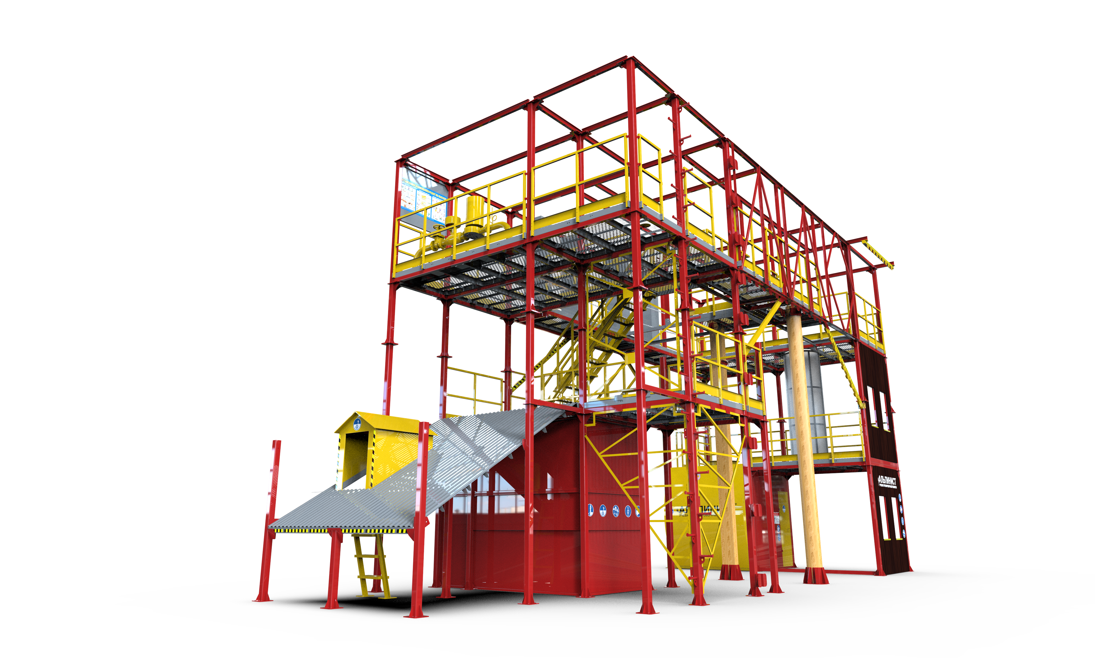 Учебно-тренировочный полигон (комплекс)  Альпинист-24-03-1.